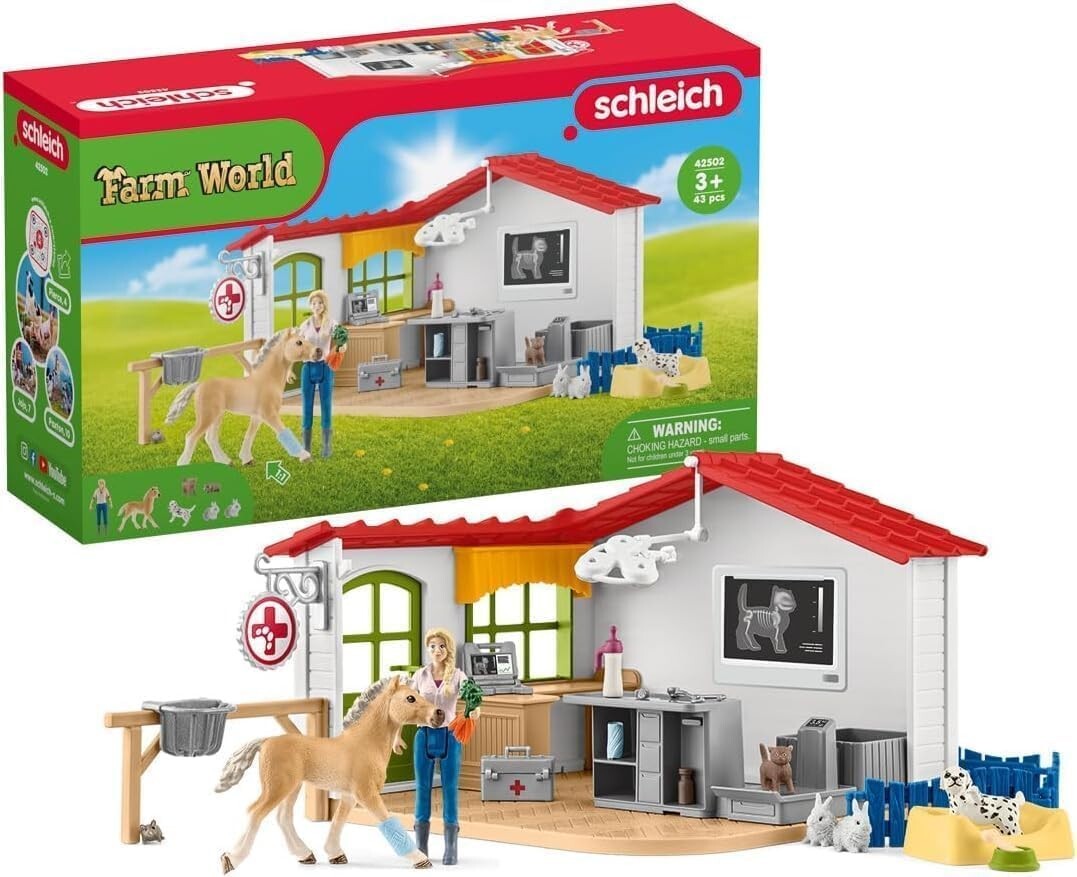 Educational 43-Piece Farm Vet Set for Children - Fun and Imagination Awaits!
