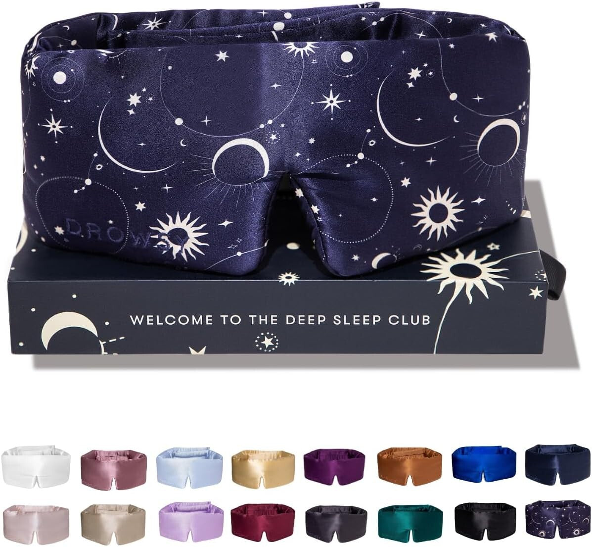 Award-Winning Silk Sleep Mask - Hypoallergenic for Gentle Skin Protection