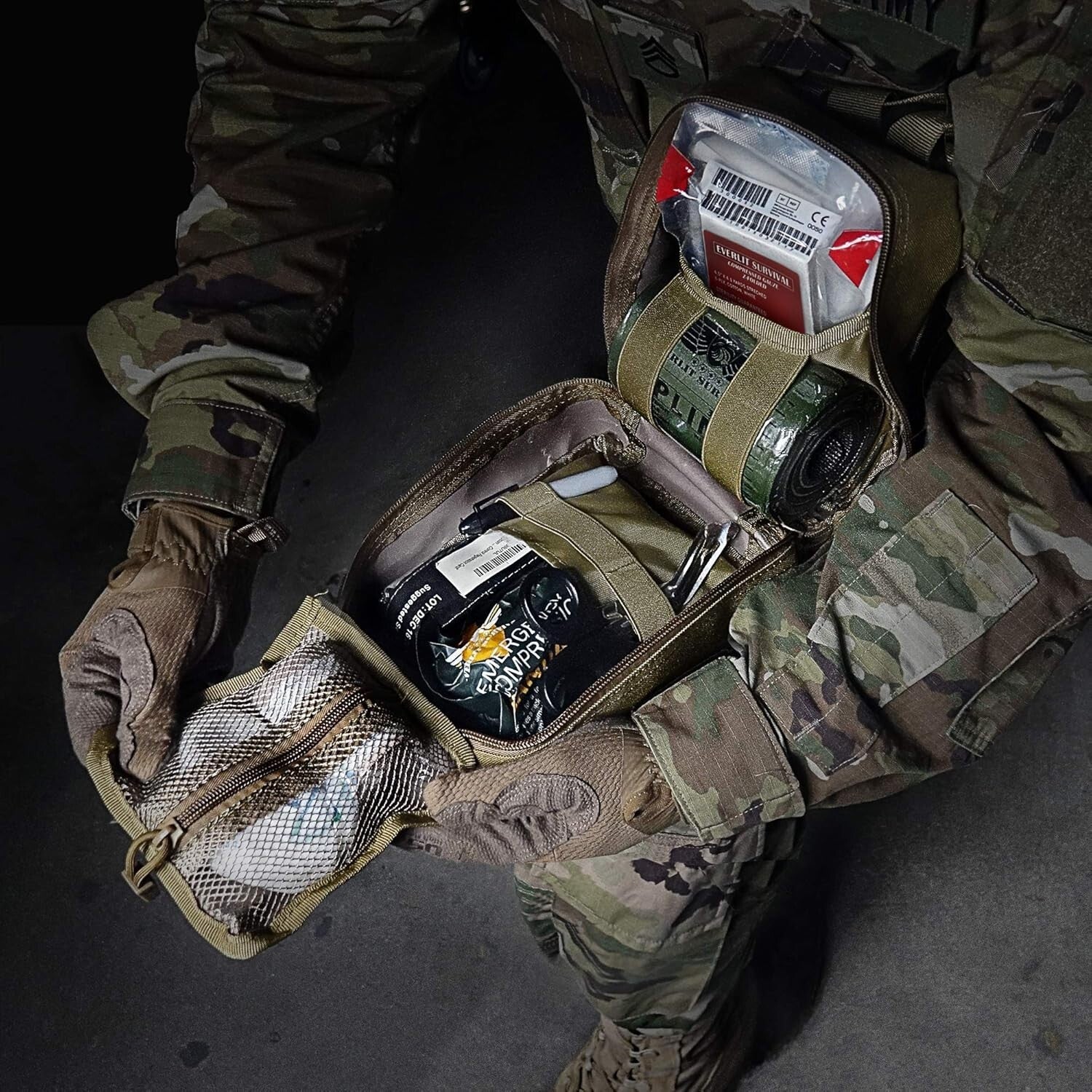 Lightweight and Durable Emergency Trauma Kit - Prepare for Critical Situations