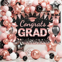 Load image into Gallery viewer, Complete 2025 Graduation Party Supplies for 25 Guests: Stylish &amp; Disposable
