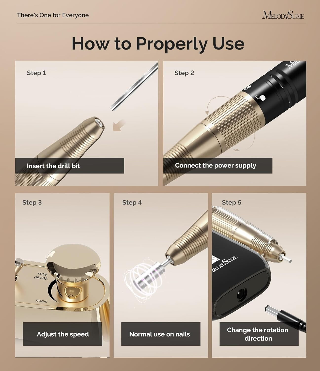 Artisan Electric Nail Drill with Rechargeable Battery - 30,000 RPM Performance