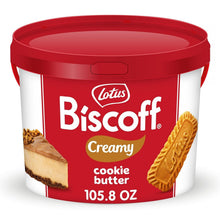 Load image into Gallery viewer, Delicious Cookie Butter Spread - Vegan, Non-GMO - 3KG Pail for Family Enjoyment
