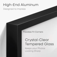Load image into Gallery viewer, Modern Black 20x28 Picture Frame Set with Sawtooth Hangers for Wall Display