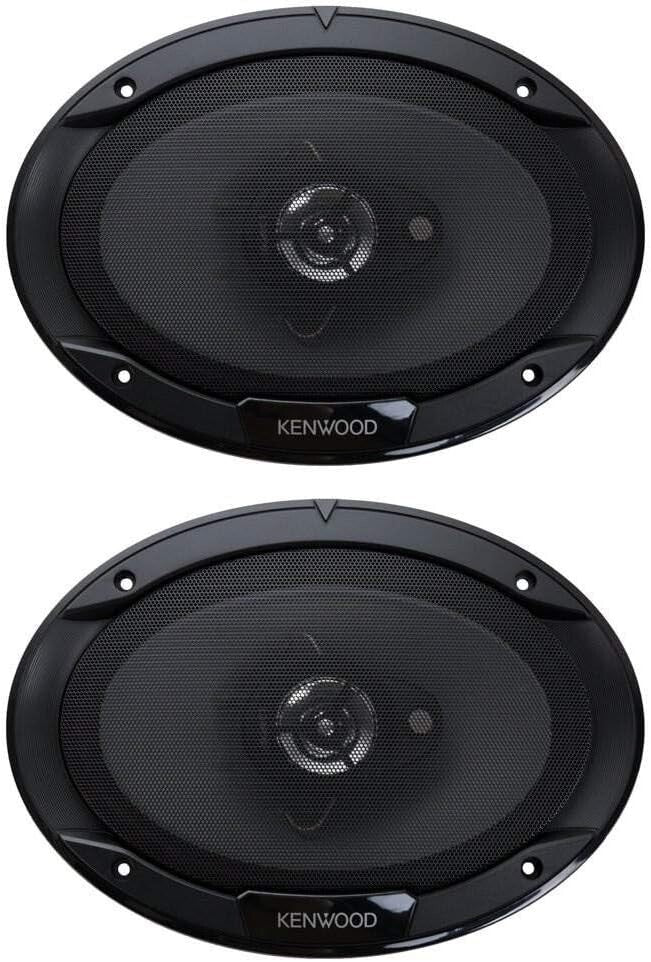 400-Watt 6x9 Flush Mount Coaxial Car Speakers - Easy Install Stereo Pair
