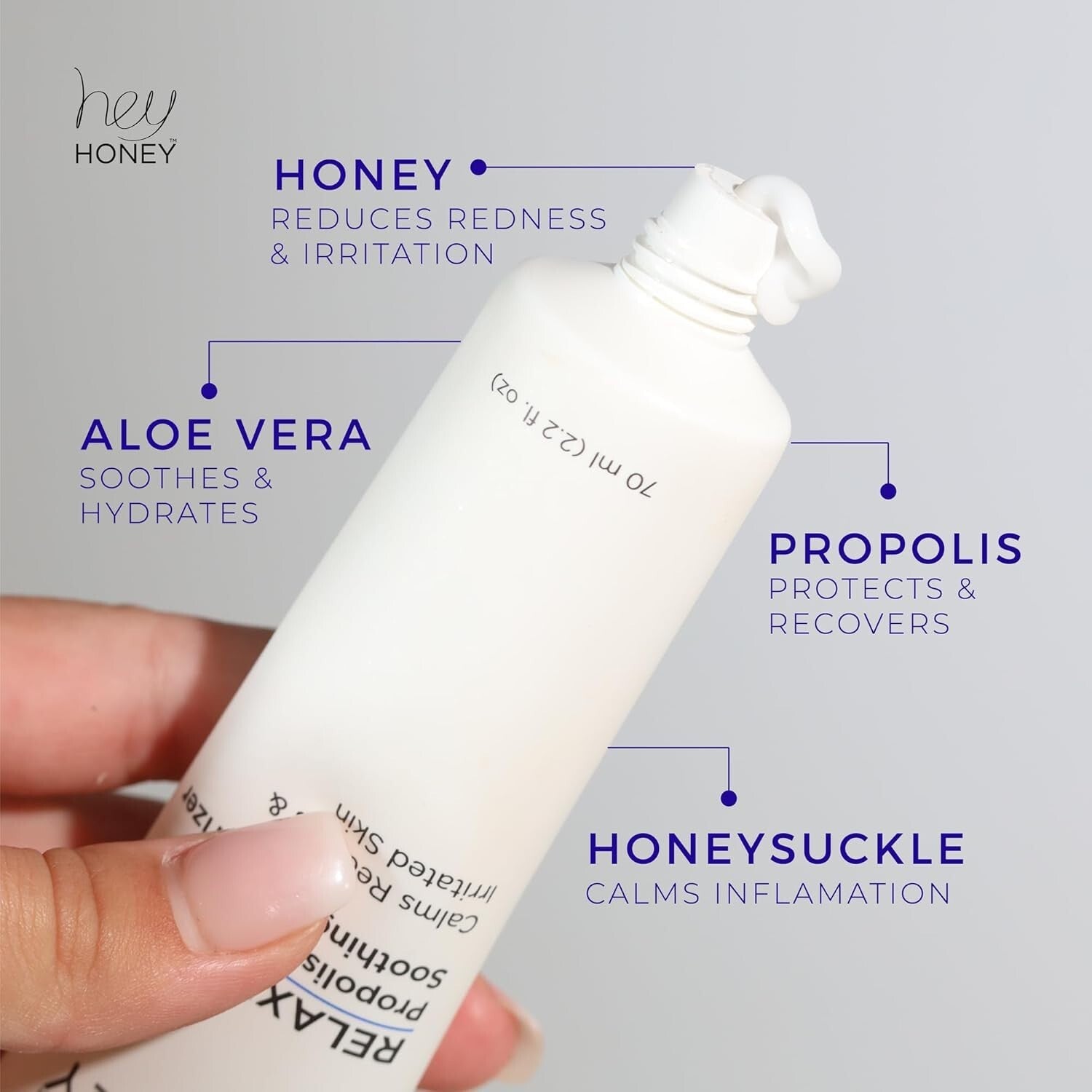 Sensitive Skin Redness Relief Lotion - Fast-Acting, Hypoallergenic & Non-Greasy