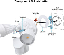 Load image into Gallery viewer, Energy-Saving Motion Detector LED Security Light with Dusk to Dawn Function
