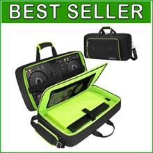 Load image into Gallery viewer, Comprehensive DJ Gear Bag with 5 Pockets and Security Belts for Adventurous DJs