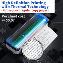 Load image into Gallery viewer, Portable Inkless Bluetooth Printer - Effortless Printing for Home and Travel