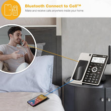 Load image into Gallery viewer, Smart Call Blocking 5-Handset Cordless Phone with Backlit Screen and Keypad