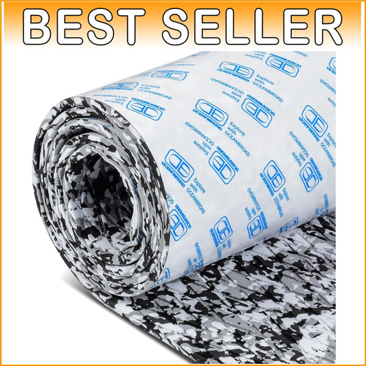 Premium 96''x16'' Anti-Slip EVA Foam Boat Mat – Ideal for Surfboards & Kayaks