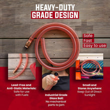Load image into Gallery viewer, Self-Priming Liquid Transfer Siphon - Versatile 1” x 6’ Hose for Fuels &amp; Water