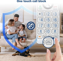 Load image into Gallery viewer, Long Range Cordless Phone System – Bluetooth Connect &amp; Expandable to 12 HS