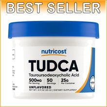 Load image into Gallery viewer, Gluten-Free Tudca Powder 25g - Trusted Liver Function Support, Not Flavored