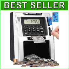 Load image into Gallery viewer, Smart Kids ATM Piggy Bank with Voice Interaction - Safeguard Savings Securely