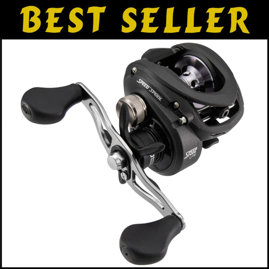 Anodized Speed Spool LFS Baitcast Reel - Durable Multi-Color Design - Right Hand