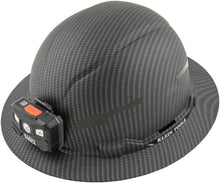 Load image into Gallery viewer, Non-Vented Full Brim Hard Hat with Rechargeable Headlamp - Class E Safety Gear