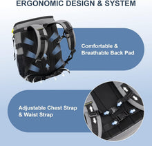 Load image into Gallery viewer, Insulated Leak-Proof Cooler Backpack - Holds 30-45 Cans for Adventures