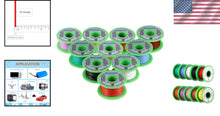 Load image into Gallery viewer, Ultra Flexible Silicone Wire Spool - 10 Colors, 50ft Each, High Temp Resistance