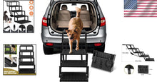 Load image into Gallery viewer, Foldable Dog Stairs with Non-Slip Surface – Supports Large Dogs Up to 200 Lbs