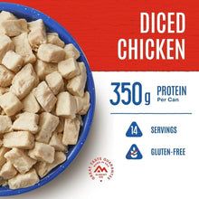 Load image into Gallery viewer, Freeze-Dried Gluten-Free Diced Chicken - Emergency Food in #10 Can | 14 Servings
