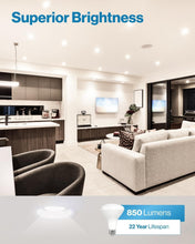 Load image into Gallery viewer, Long Life 11W Dimmable BR30 Indoor Flood Light Bulbs - 850 Lumens, 24 Pack