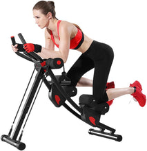 Load image into Gallery viewer, Professional Level Foldable Ab Equipment with Smart Monitor &amp; Resistance Bands
