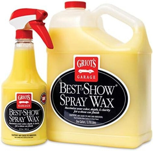 Best of Show Spray Wax: One Gallon Car Detailing Wax for Ultimate Shine