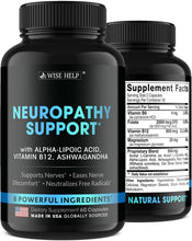 Load image into Gallery viewer, Multi-Action Neuropathy Supplement - Unflavored 60 Caps for Trigeminal Neuralgia