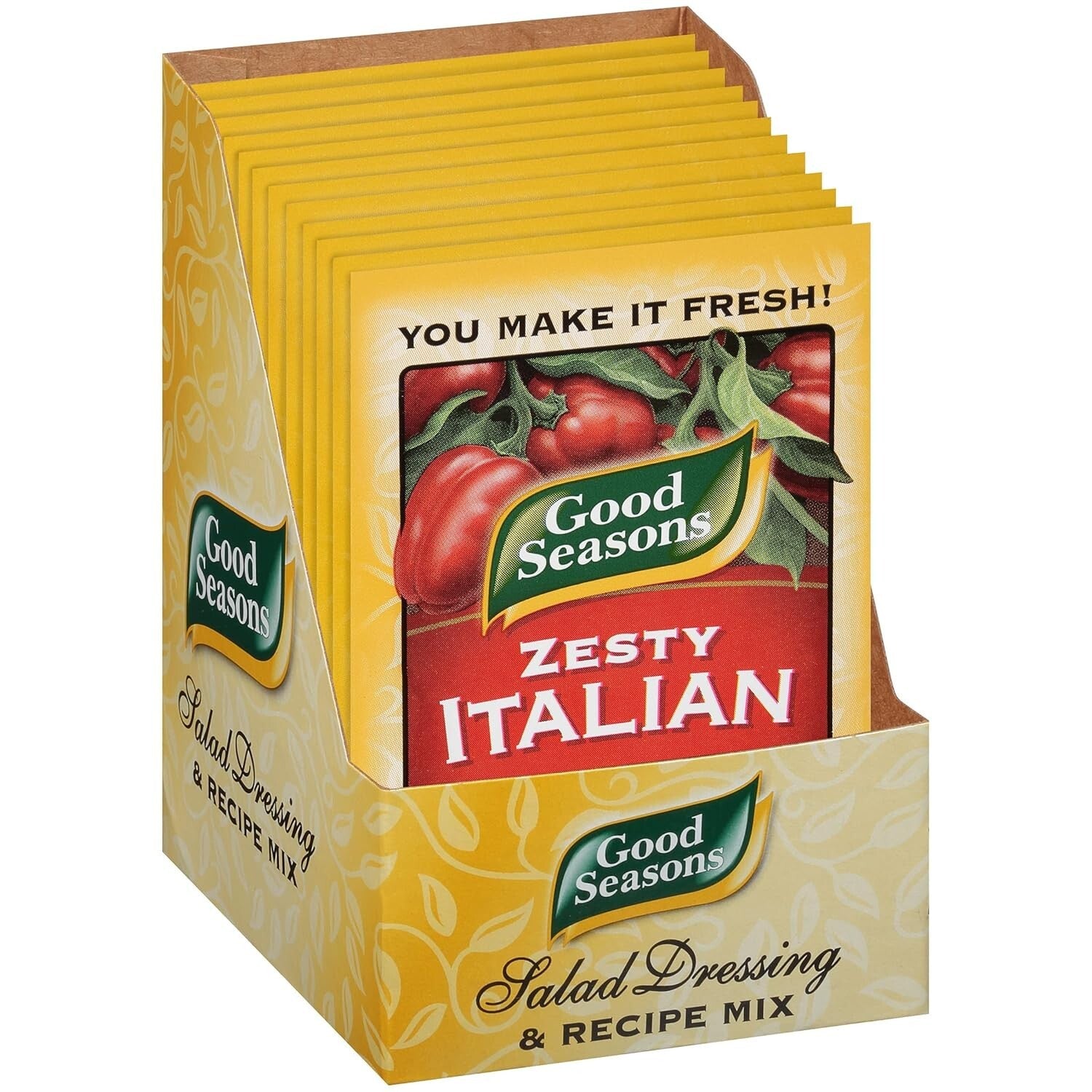24 Pack Zesty Italian Recipe & Salad Dressing Mix - Easy & Flavorful Solution