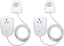 Load image into Gallery viewer, Easy Install Motion Sensor Light Control for Home - 2 Pack, 25ft Detection