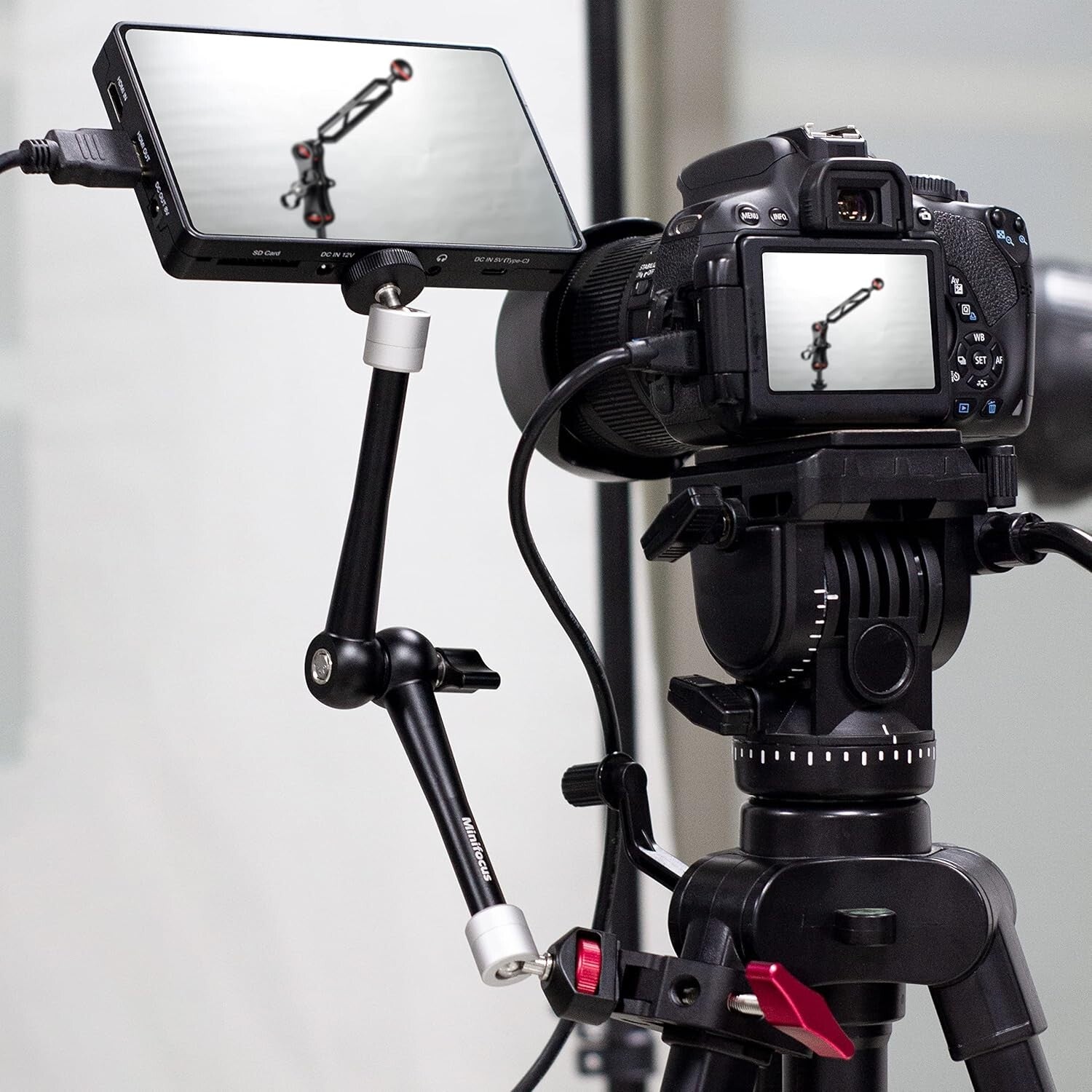 Durable 11'' Magic Arm and Super Clamp Kit - Perfect for Vlogging & Shooting