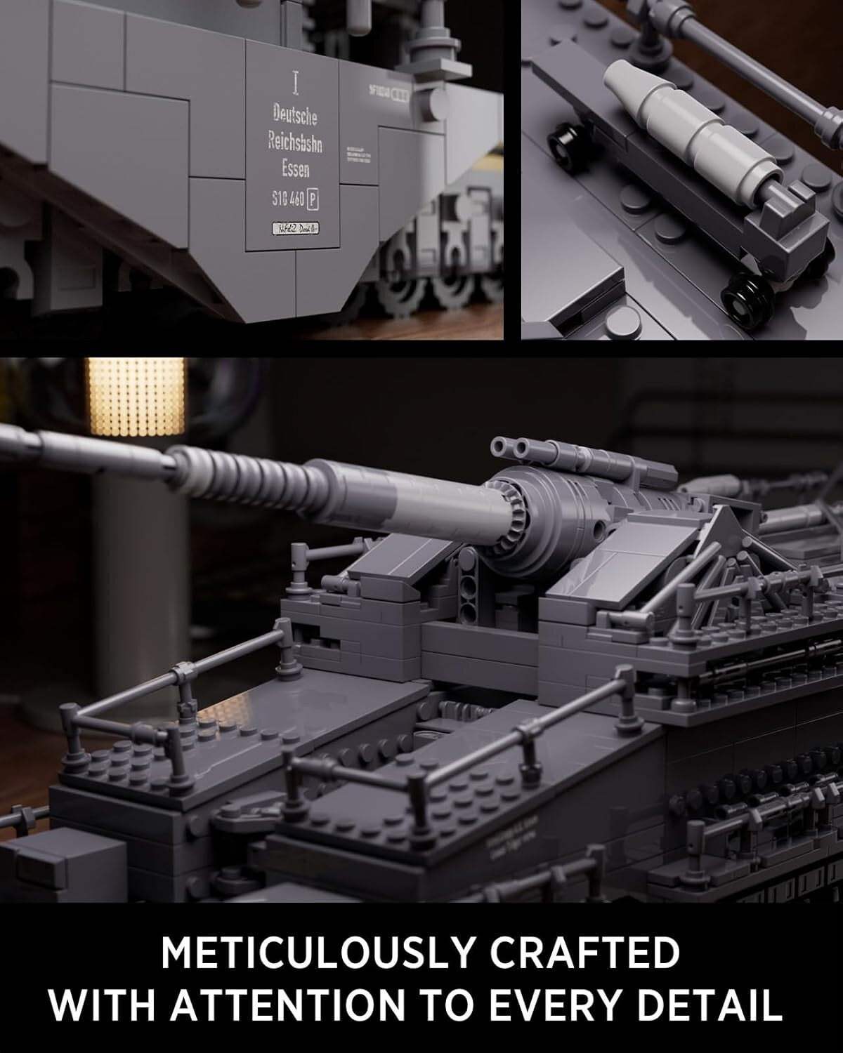 Dora WW2 Classic Model Kit - Engaging Military Building Experience for Adults