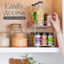 Load image into Gallery viewer, Organize Spices Effortlessly with Heavy-Duty Pull-Out Rack, Lifetime Limited