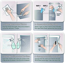 Load image into Gallery viewer, Crystal Clear Shatter-Resistant Window Film 48in X 12ft – Safety &amp; UV Shield