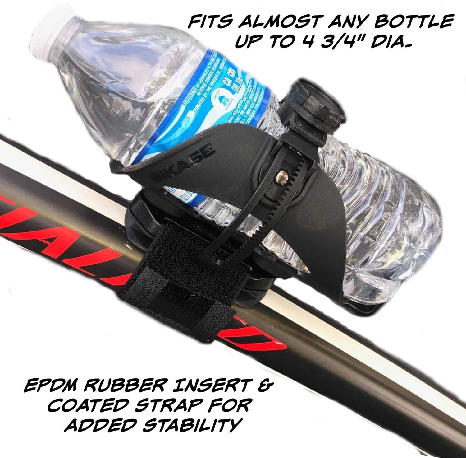 Versatile Bicycle Storage Holder - Fits Bottles, Cups, or Speakers Securely