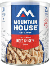 Load image into Gallery viewer, Freeze-Dried Gluten-Free Diced Chicken - Emergency Food in #10 Can | 14 Servings