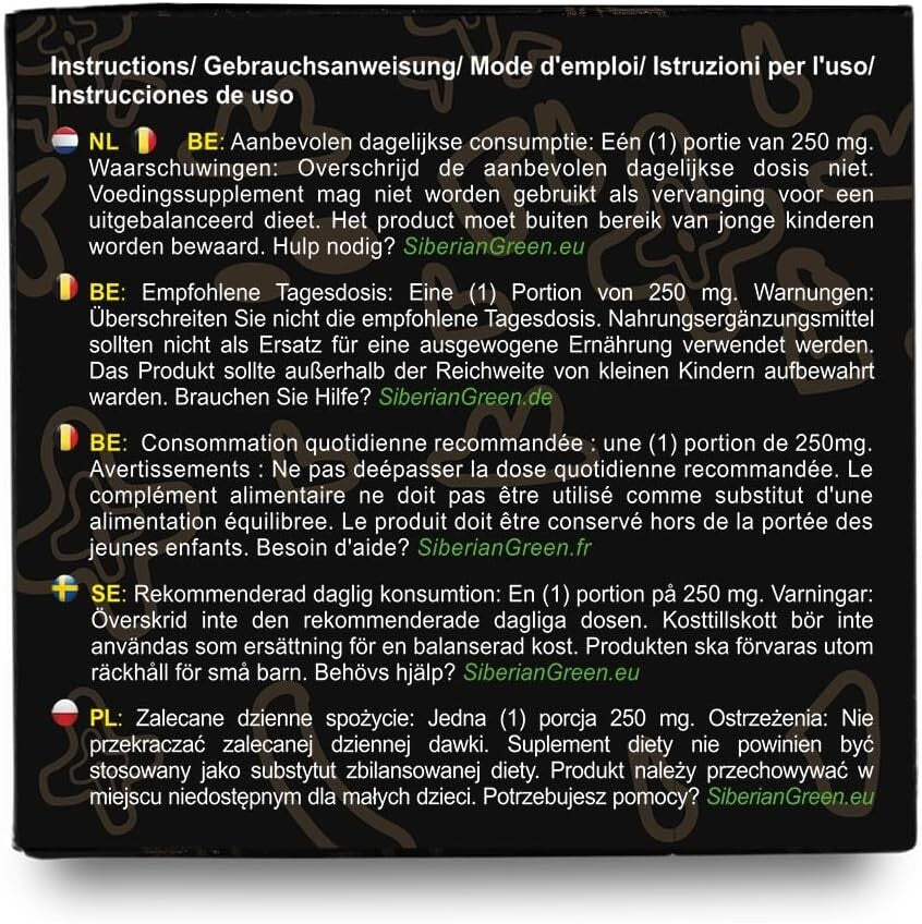 Premium 100g Siberian Altai Golden Mountains Shilajit Resin – Quality Certified