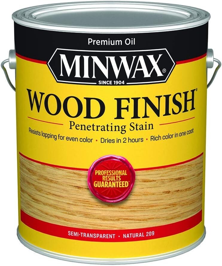 Fast-Drying Natural Wood Stain Gallon - Enhance Cabinet & Furniture Gracefully