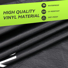 Load image into Gallery viewer, Protective Black Tire Covers for RV &amp; Trailers - Fits 27-30" Dual Axle Wheels