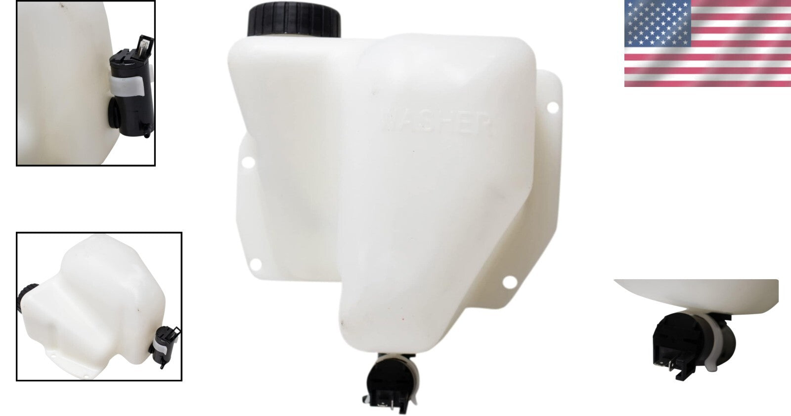 Direct Fit Windshield Washer Reservoir - 1989-07 Peterbilt Series Compatibility
