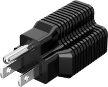 Load image into Gallery viewer, Compact 20-Pack Nema Power Adapters - 15A to 20A ETL Certified for Versatility