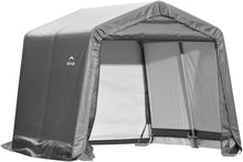 Load image into Gallery viewer, Waterproof 10x10 Outdoor Steel Shed with Double Zippered Doors &amp; Auger Anchors