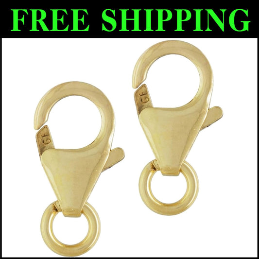 Premium 14K Gold Filled Trigger Clasps - 5pcs Perfect for Elegant Jewelry Crafts