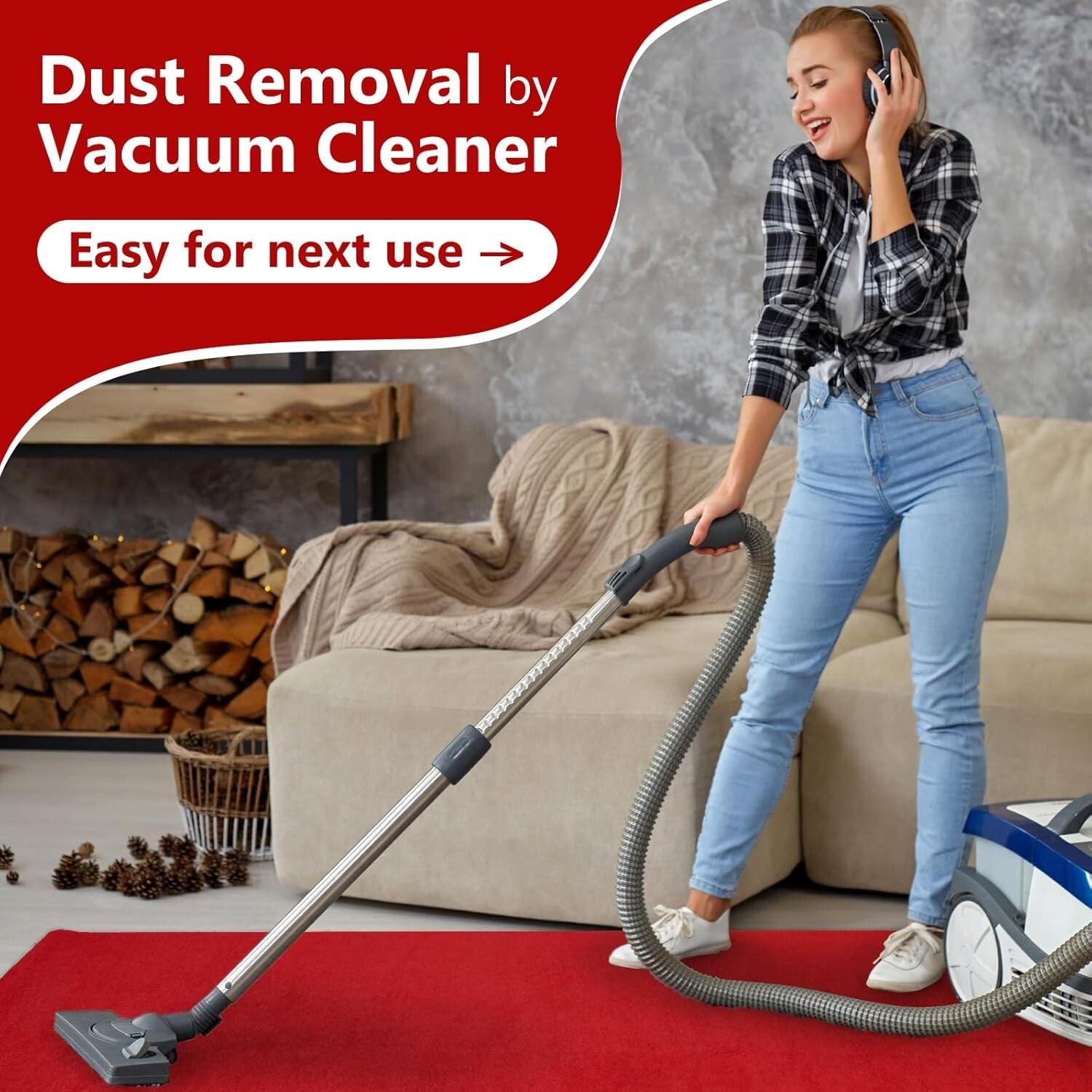 Reusable 3ft x 30ft Red Runner - Non-Slip TPR Back for Weddings & Celebrations