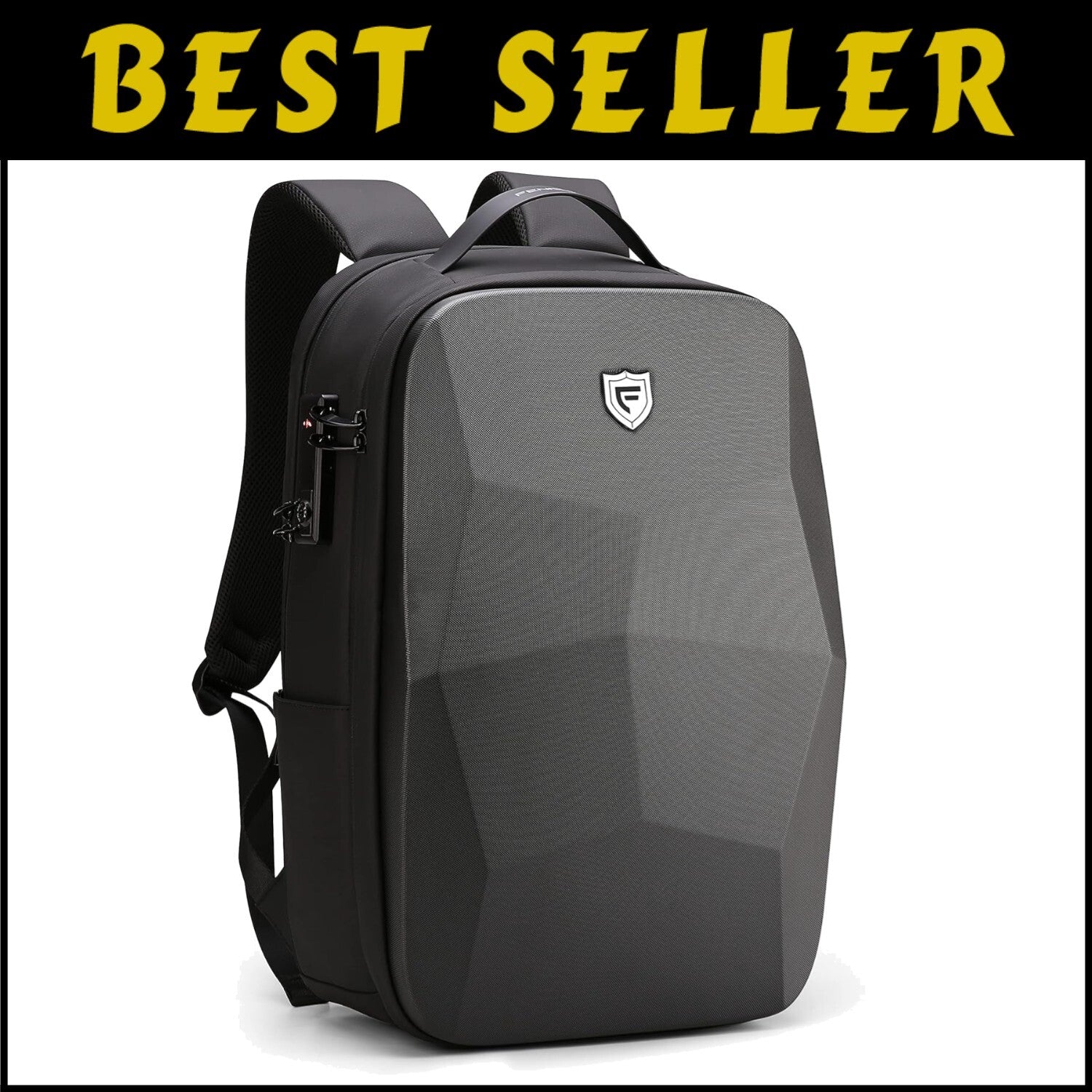Waterproof 17.3-Inch Business Laptop Backpack with Triple Anti-Theft Protection