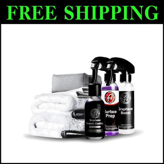 Hydrophobic 10H Ceramic Coating with UV Glow - 7 Years of Unmatched Protection