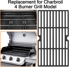 Load image into Gallery viewer, Professional Searing Cast Iron Grill Grates for Charbroil and Broil King, 3 Pack