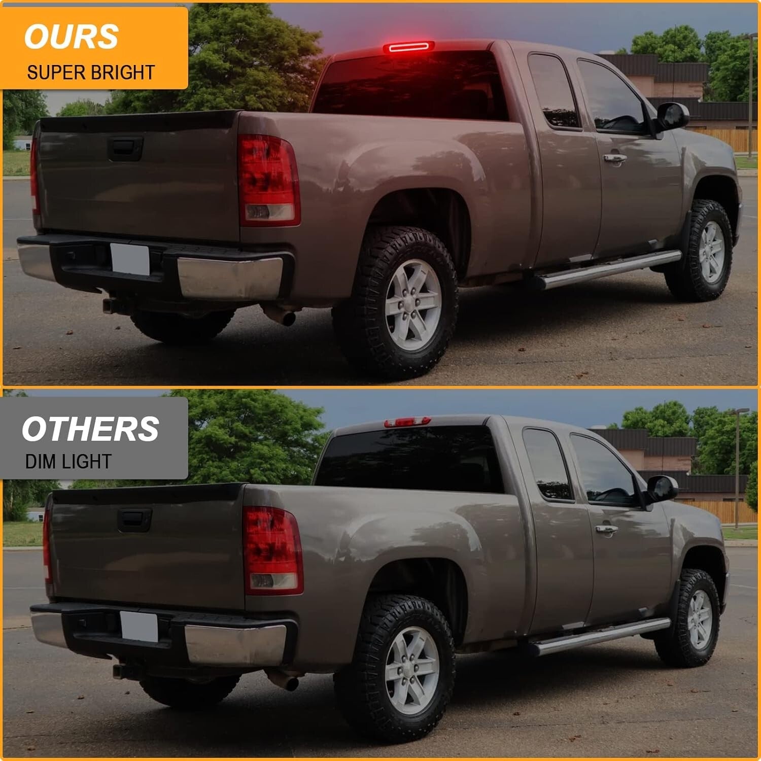 Easy Install LED Third Brake Light with Strobe Function for 2007-2013 Trucks