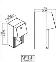 Load image into Gallery viewer, Versatile 304 Stainless Steel Toilet Paper Dispenser for High-Traffic Restrooms