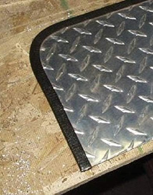 Flexible PVC Edge Trim – 25 Feet Black Protector for Sharp Edges, Easy Install